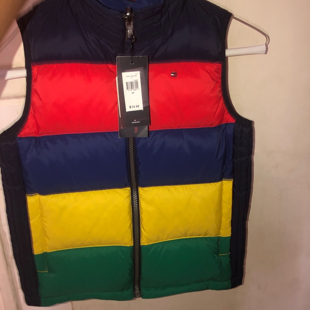 Boys Tommy Hilfiger Reversible Vest